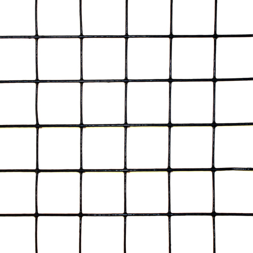 8' x 100' Welded Wire-19 ga. galvanized steel core; 17 ga after PVC-Coating, 1" x 1" Mesh