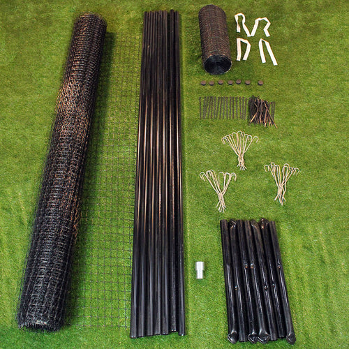 8' x 100' Maximum Strength Deer Fence Kit With Rodent Protection